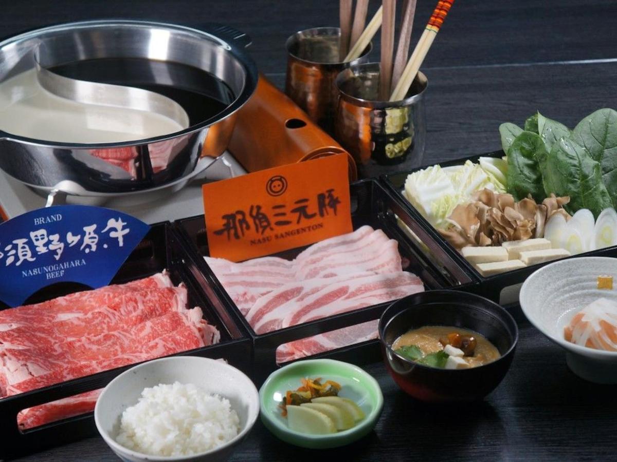 Nasushiobara Ichimantei Hotel Bagian luar foto